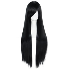 Long Synthetic Wig with Bangs for Costume and Cosplay