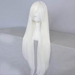 Long Synthetic Wig with Bangs for Costume and Cosplay