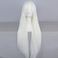 Long Synthetic Wig with Bangs for Costume and Cosplay