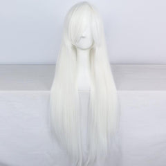 Long Synthetic Wig with Bangs for Costume and Cosplay