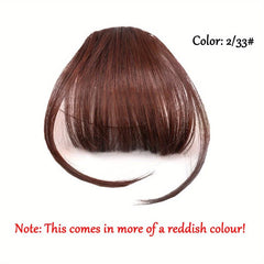 Clip In Bangs for Thin Hair Front Wig - Sleek and Stylish Fringes