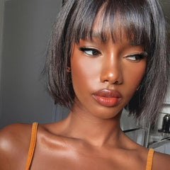Clip In Bangs for Thin Hair Front Wig - Sleek and Stylish Fringes
