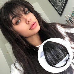 Clip In Bangs for Thin Hair Front Wig - Sleek and Stylish Fringes