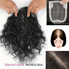 3D Bangs Invisible Seamless Head Hair Water Ripple Hair