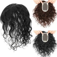 3D Bangs Invisible Seamless Head Hair Water Ripple Hair