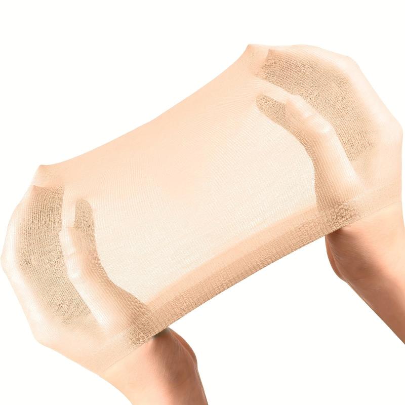 2pcs Nude Wig Caps Stretchy Nylon Beige Stocking Caps For Wigs