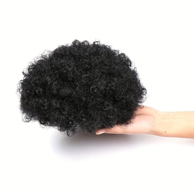 20 32 Cm Afro Puff Hair Bun Kinky Curly Drawstring Ponytail Extensions