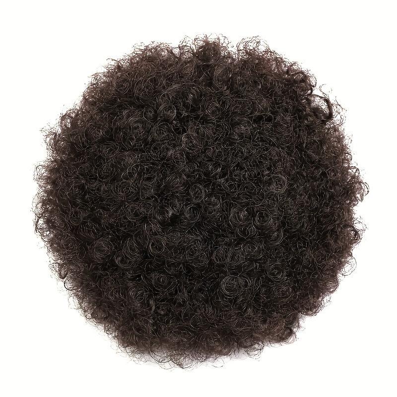 20 32 Cm Afro Puff Hair Bun Kinky Curly Drawstring Ponytail Extensions