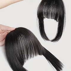 10in Hime Cut Hair Bangs With Sideburns Synthetic Clip In Hair Extensions