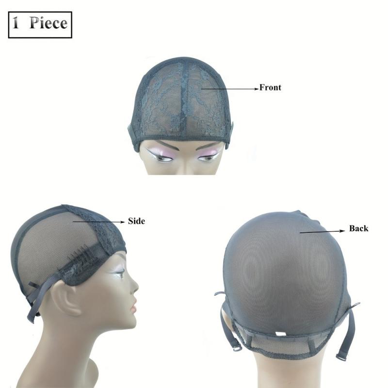 Adjustable Strap 2 Combs Wig Cap for Wigs Medium Size
