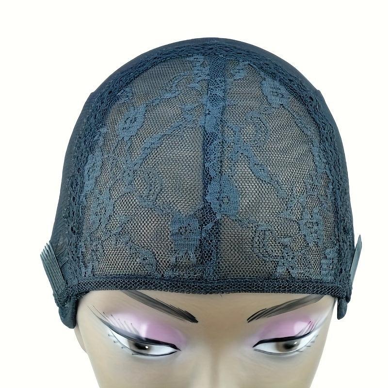 Adjustable Strap 2 Combs Wig Cap for Wigs Medium Size