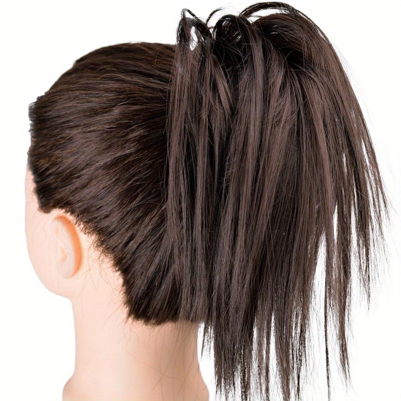 Wavy Curly Messy Bun Claw Clip Hair Chignon Women