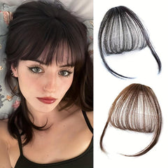 Clip In Hair Bangs Synthetic Hairpieces For Women