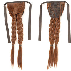 Twisted Braid Ponytail Wig - Long Synthetic Braiding Hair Extension