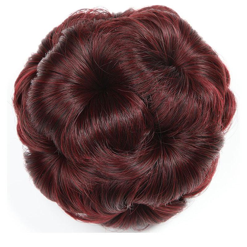Wavy Hair Bun Extension for Bridal and Everyday Wear