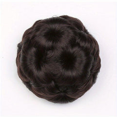 Wavy Hair Bun Extension for Bridal and Everyday Wear