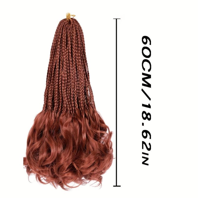 Goddess Box Braids Synthetic Crochet Hair Extensions