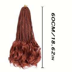 Goddess Box Braids Synthetic Crochet Hair Extensions
