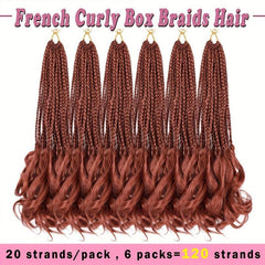 Goddess Box Braids Synthetic Crochet Hair Extensions