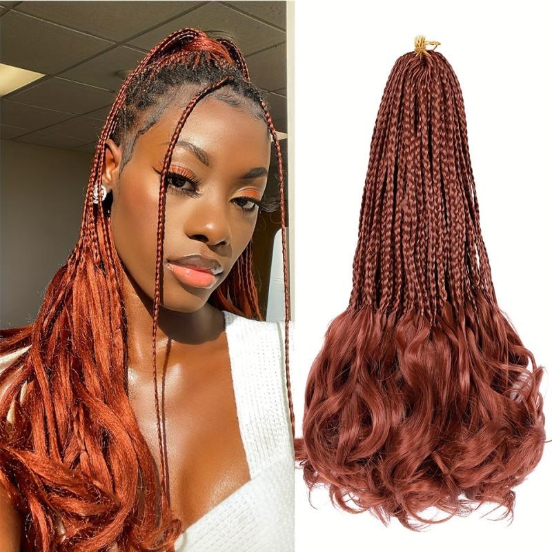 Goddess Box Braids Synthetic Crochet Hair Extensions