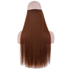 Synthetic Wig Pieces 22 Inches Natural Invisible False Hair Extension
