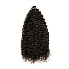 Pink 55 88 Cm Deep Wave Braiding Hair Extensions Synthetic Curly Hair