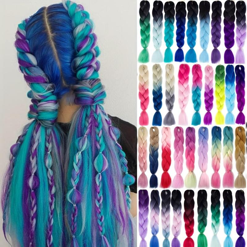 60 96 Cm Ombre Jumbo Braiding Hair Extensions Twist Crochet Braids