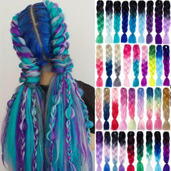 60 96 Cm Ombre Jumbo Braiding Hair Extensions Twist Crochet Braids