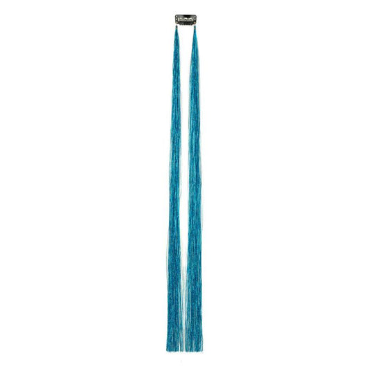 Colorful Tinsel Hair Extensions Clip In Glitter Highlights Hair Accessories