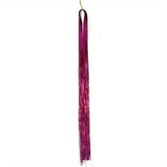 55 88 cm Hair Tinsel Strands Long Straight Hair Extensions Party Highlight Hair
