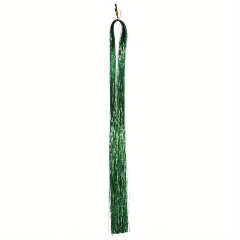 55 88 cm Hair Tinsel Strands Long Straight Hair Extensions Party Highlight Hair