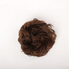 Messy Scrunchie Curly Hair Bun - Bract Accessory