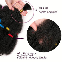 Ombre Braiding Hair Curly Crochet Braids Hair Extensions 30-48cm