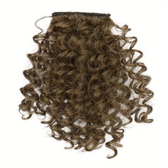 Curly Hair Bangs Clip In Extensions Afro Kinky Short Synthetic Fiber Bangs