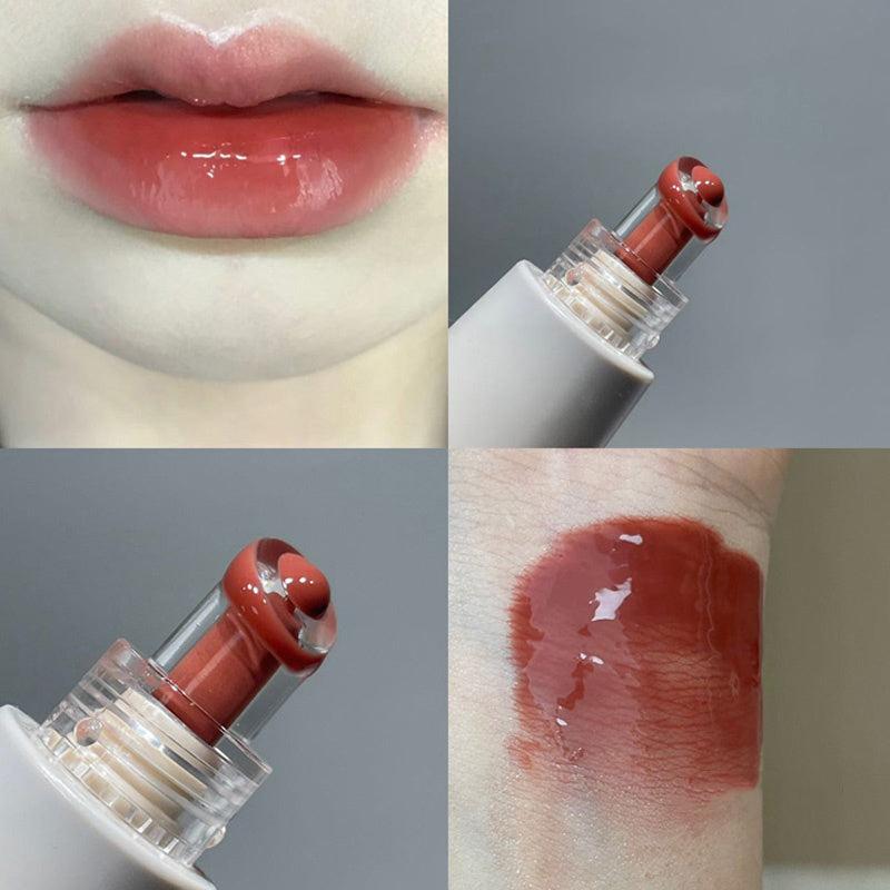 6 Colors Lip Glaze Glossy Moisturizing Long-lasting Brightening for Women
