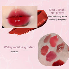 6 Colors Lip Glaze Glossy Moisturizing Long-lasting Brightening for Women