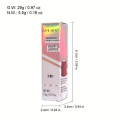Sandwich Lipstick Matte Moisturizing Nourishing 8 Colors Lip Balm
