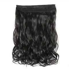 Long Wavy Hair Extensions Invisible Wire Hairpiece