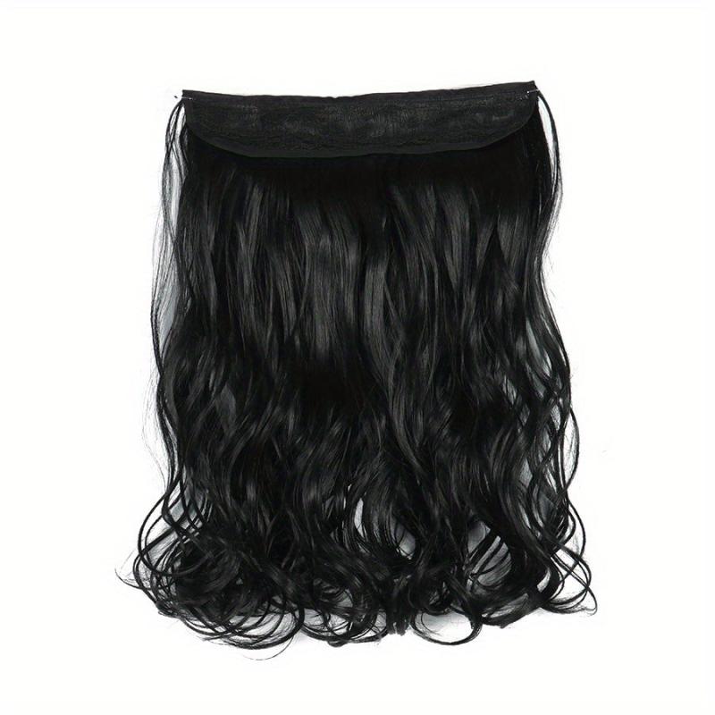Long Wavy Hair Extensions Invisible Wire Hairpiece