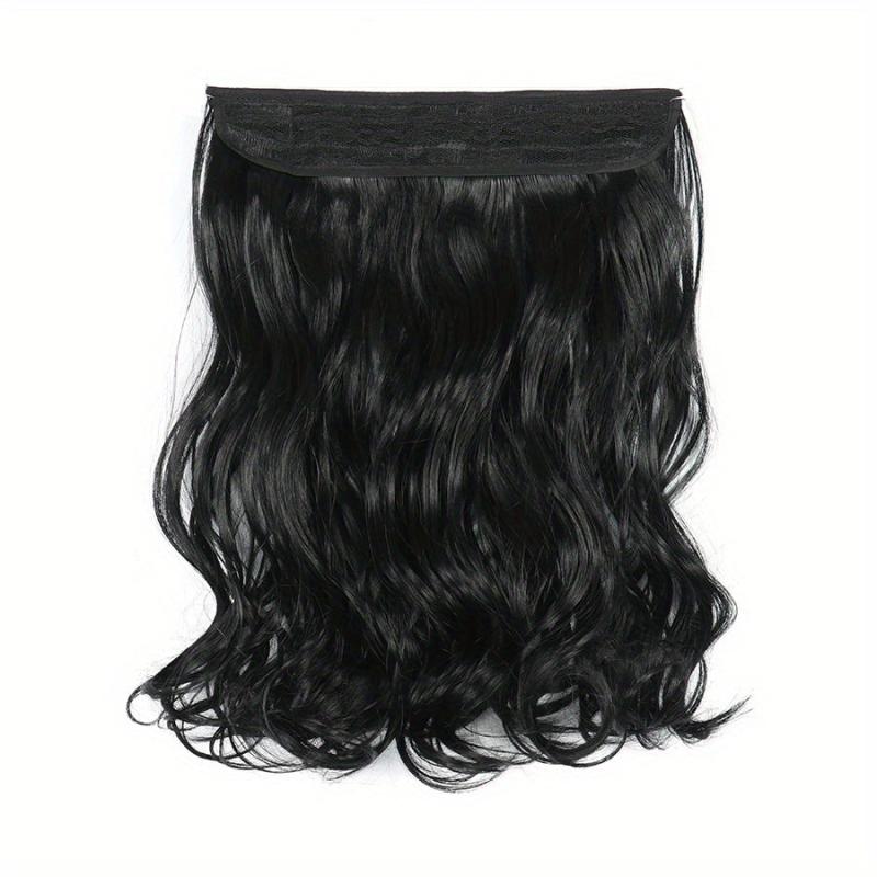 Long Wavy Hair Extensions Invisible Wire Hairpiece