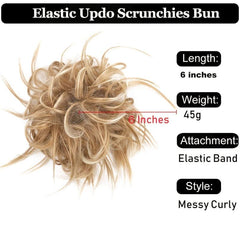 Messy Bun Hairpiece Ponytail Synthetic Hair Extensions