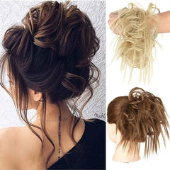 Messy Bun Hairpiece Ponytail Synthetic Hair Extensions