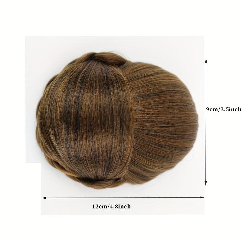 Synthetic Braiding Hair Bun for Women and Girls