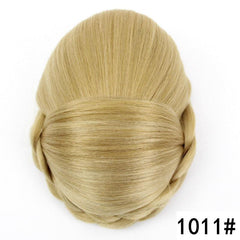 Synthetic Braiding Hair Bun for Women and Girls