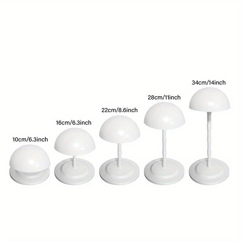 Adjustable Wig & Hat Display Stand - Professional Use