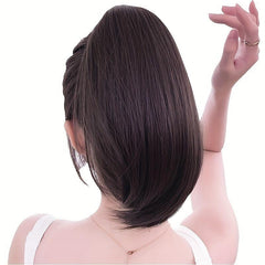 Synthetic Ponytail Extension Claw Clip Straight Hair for Women