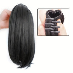 Synthetic Ponytail Extension Claw Clip Straight Hair for Women