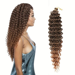 8 Cm Deep Wave Crochet Hair Extensions Ocean Wavy Braiding Hair