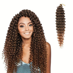 8 Cm Deep Wave Crochet Hair Extensions Ocean Wavy Braiding Hair
