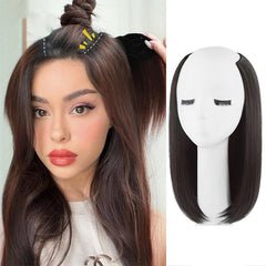 Invisible Clip In Hair Pad Hair Extension Synthetic Wig